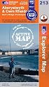 Aberystwyth and Cwm Rheidol (OS Explorer Map Active)