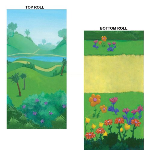 Dora the Explorer 23ft Room Roll 2ct