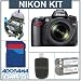 Nikon D90 Digital SLR Camera/ Lens Kit, with AF-S DX NIKKOR 18-105mm f/3.5-5.6G ED VR Lens, 4GB SD Memory Card,Spare EN-EL3e Lithium-Ion Rechargeable Battery, Slinger System Bag, USB 2.0 SD Card Reader