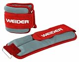 Weider 5-Pound Ankle Wrap Weights-Pair