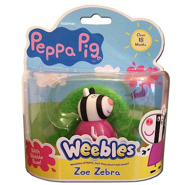 Peppa Pig Weebles *ZOE ZEBRA*