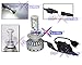 GP Xtreme H7 LED CREE XHP50 Super White 6000K Headlight Bulbs Conversion Kit 8000LM Lumen High Beam, Low Beam, Head Lamp, Fog Lamp, DRL Light For BMW Mercedez Benz Volvo Honda Lexus Dodge Ford Nissian