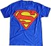 Search : Superman Original Classic Logo Tshirt Blue