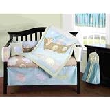 Jessica Breedlove Noahs Ark 6 Piece Crib Set, Blue... by Pem America