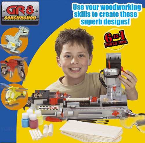 Childrens Toyshop  Toys : GR8 Construction Electronic Power Workshop