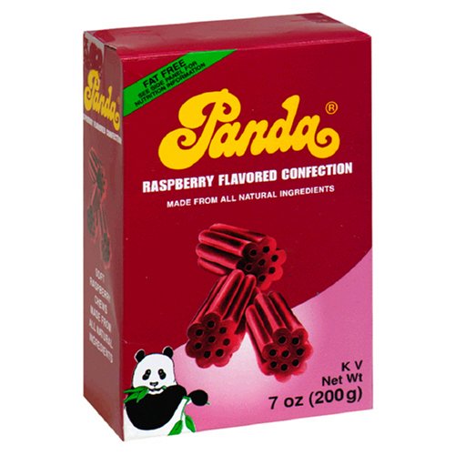 Panda Raspberry Chew, 7-Ounce Units (Pack of 12) by Panda
