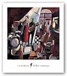 La Guitarra by Didier Lourenco 12"x12" Art Print Poster