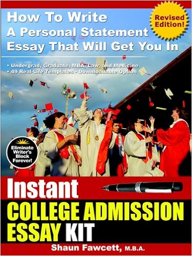 Writing a Great Personal Statement - EssayEdge com