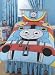 Thomas Ready Set Go/Book Valance Image
