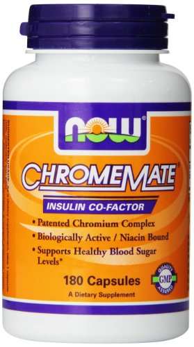NOW Foods Chromemate, 180 Vcaps NOW Foods Chromemate, 180 Vcaps