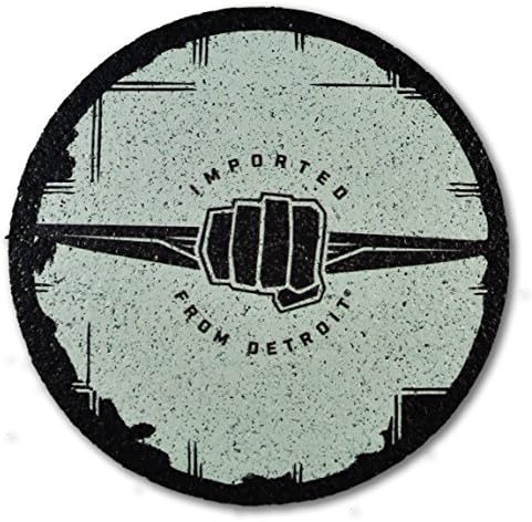 Flox "IFD Light Distressed" Chrysler Rubber Coasters