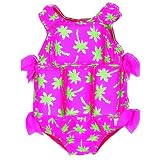 My Pool Pal Girls Palm Tree Floatation Swimsuit
