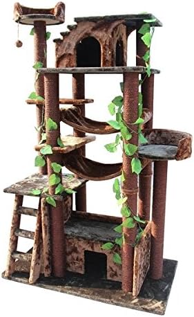 Kitty Mansions Amazon Green Cat Tree Furniture