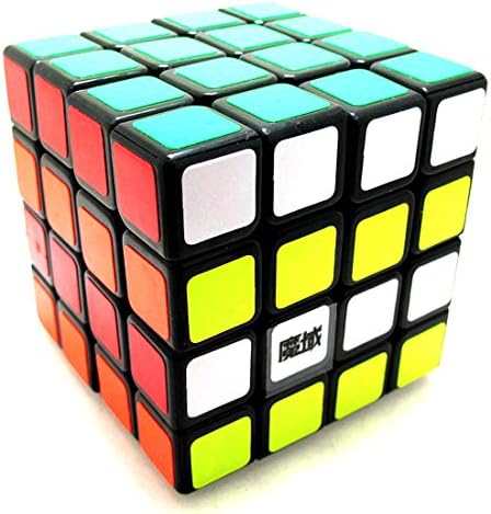YJ Moyu 4x4x4 Magic Cube Puzzle Twist Speed Speeding Cube Rubik's Cube Puzzles Aosu YJ8212 Black