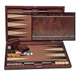 Beechwood Deluxe Backgammon Set