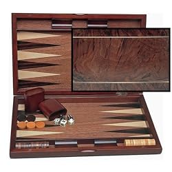 Beechwood Deluxe Backgammon Set