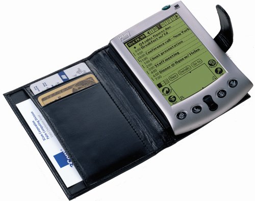 Electronics: PalmOne V Slim Leather Carrying Case