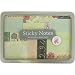 Au Jardin (In the Garden) Cavallini Sticky Notes Set in keepsake tin: 480 sheets, 8 different designs, 3 sizes