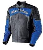 Scorpion ExoWear Hat Trick Blue X-Large Men's Motorcycle Jacket