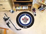 Fanmats Atlanta Thrashers Puck Floor Mat 29 Inch Waist