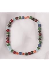 Stretch Bracelet - Indonesian, Colorful Tradewind Beads