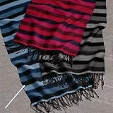 Striped Wool Scarf