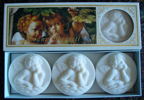 Buy Saponificio Artigianale Fiorentino Sogni Segreti (Secret Dreams) Angel Soap Gift Set From Italy