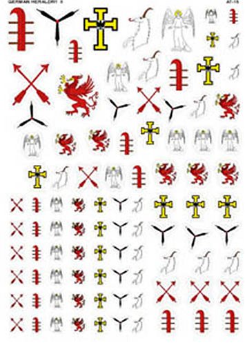 Cover image : アンドレアミニチュアズ AT-015 German Heraldry Transfers II