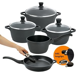 ELO Aluguss Topfset 5tlg. Shape: Amazon.de: Küche & Haushalt