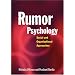 Rumor Psychology: Social And Organizational Approaches