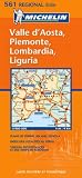  : Lombardia, Piemonte, Valle D'Aosta, Liguria (Michelin Regional Maps)