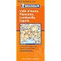 Michelin Map 561 Regional. Valle d'Aosta, Piemonte, Lombardia, Liguria