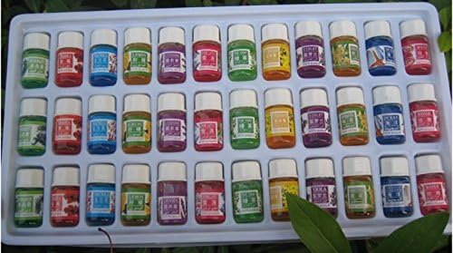 36 Piece Essential Oil Sampler Set - 12 Essential Oils x 3 3ML Bottles of Each! (Lavender, Jasmine, Rose, Violet, Tuberose, Ocean, Magnolia, Osmanthus, Strawberry, Lemon, Green Tea and Snow Lotus)