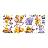 Pooh Scenic Self-Stick Wall Appliques
