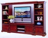 Aruba Entertainment Center In Cherry Finish