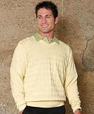 Aureus Silk Argyle Sweater - A964 by