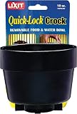 Quick Lock Crock - 10 oz Black