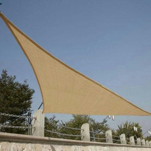 New 12' Triangle Sun Shade Sail Shade Canopy Sun Shelter Sand
