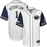 Penn State Nittany Lions White Bullpen Baseball Jersey