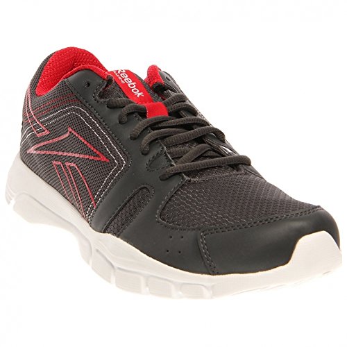 Reebok Men's Trainfusion RS Cross-Training Shoe,Gravel/Excellent Red/White,10.5 M US