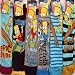 Bart Simpson Boys ankle Socks (6 pairs), Shoe 4-6