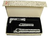 Iso Beauty Tourmaline 3pc Set Twister Curl Zebra +Mini Iron +flate Iron Zebra + Hair Charm