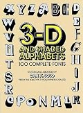 3-D and Shaded Alphabets (Dover Pictorial Archive Series)