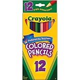 Crayola 12 Ct Colored Pencils, Assorted Colors