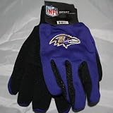 Baltimore Ravens NFL Team Work Gloves