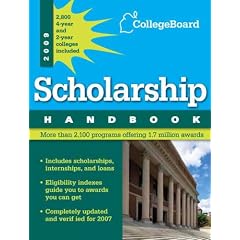 Scholarship Handbook 2009 (College Board Scholarship Handbook)