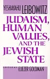 Judaism, Human Values, and the Jewish State