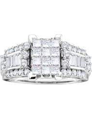 1.50CTW DIAMOND LADIES INVISIBLE RING