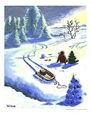 Day Before Christmas Seasons Giclee Poster Print by Ted Bahr, 8x10