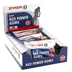 Sponser Red Power Gums - Display 20x75g - 150mg Koffein